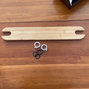 Bamboo adjustable footrest from yeah baby goods ikea high chair